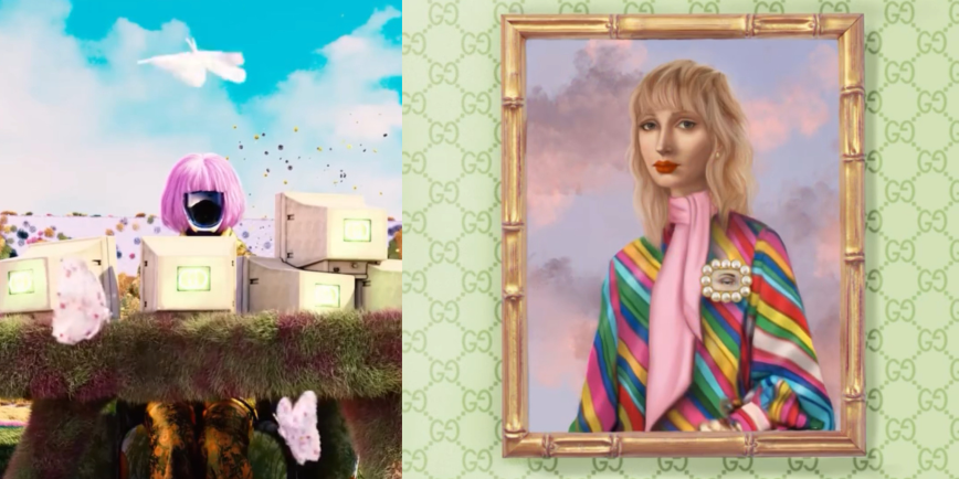 Gucci and SuperRare team up for a new NFT gallery.