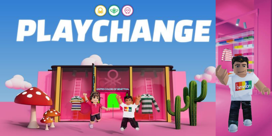 BENETTON LAUNCHES ITS FIRST STORE IN   THE METAVERSE.