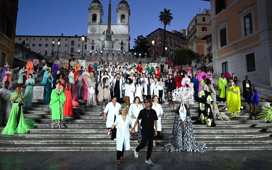 Following the Rome show, Dior is seeking $100,000 from Valentino as compensation.