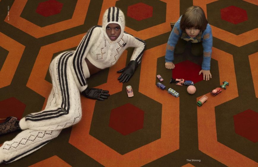For the new Gucci Exquisite campaign, Alessandro Michele portrays Stanley Kubrick.