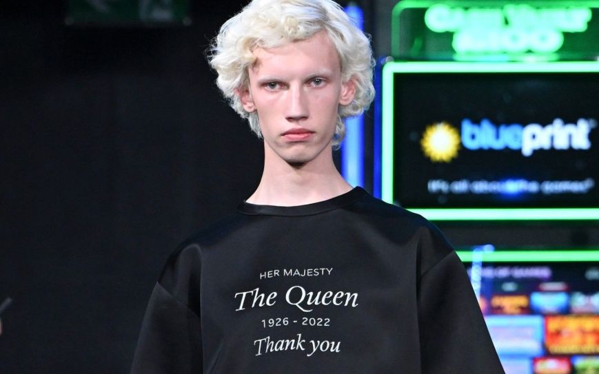 JW Anderson’s SS23 collection combines surrealism and video games.