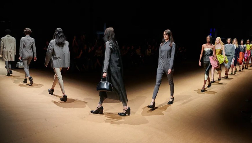 For Spring/Summer 2023, Prada Goes Dark.