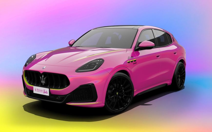 The dream of driving Barbie’s car  for many of us has come true due to Maserati.