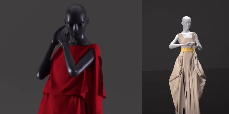 Exploding Fashion: From 2D to 3D Animation