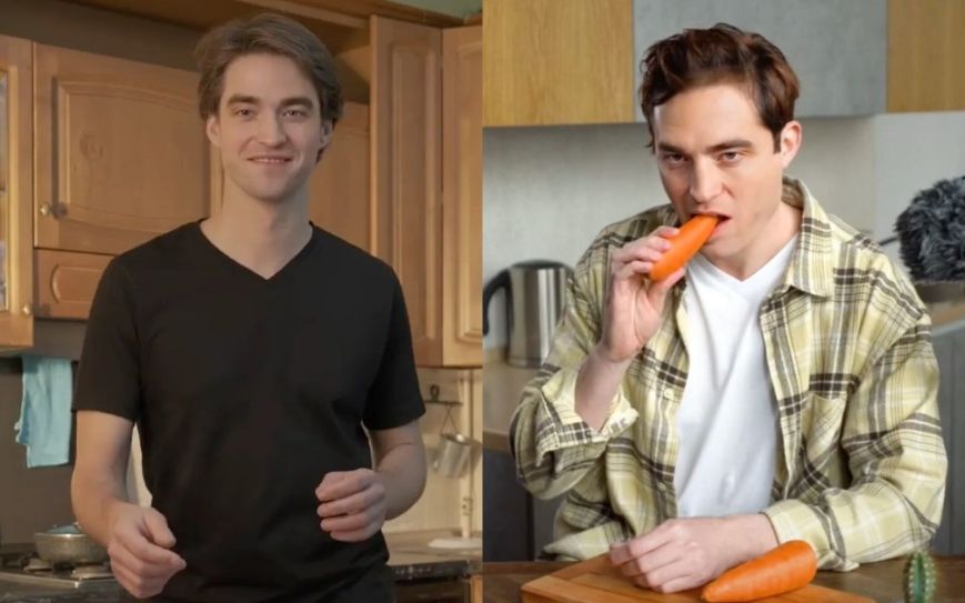 Be aware of Robert Pattinson imitations on TikTok.
