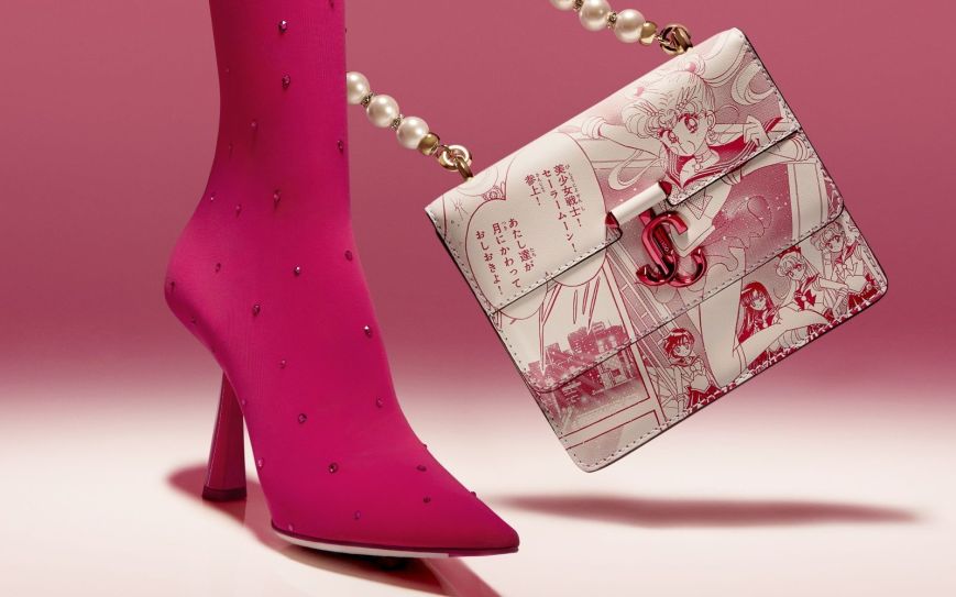 Jimmy Choo introduces a Sailor Moon-themed capsule collection.