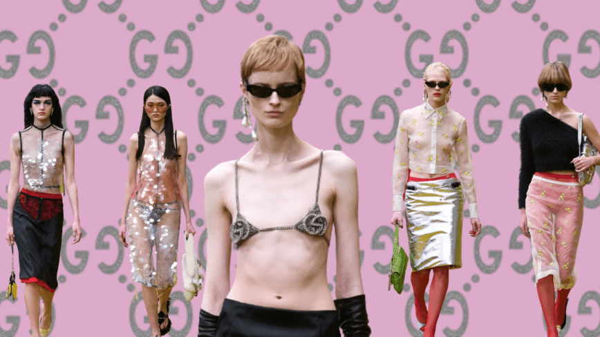 Fall Winter 2023 Gucci Women’s Collection: A powerful confluence of artistic cultures