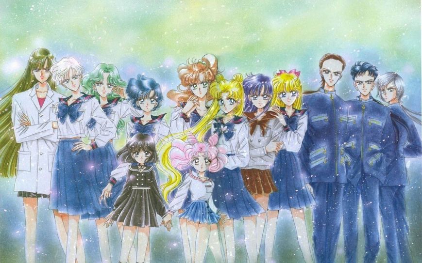 Japanese anime’s leading ladies include Sailor Moon.
