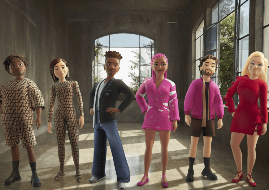 HAUTE COUTURE MEETS THE METAVERSE: VALENTINO’S EXQUISITE COLLABORATION WITH META REDEFINES AVATAR FASHION