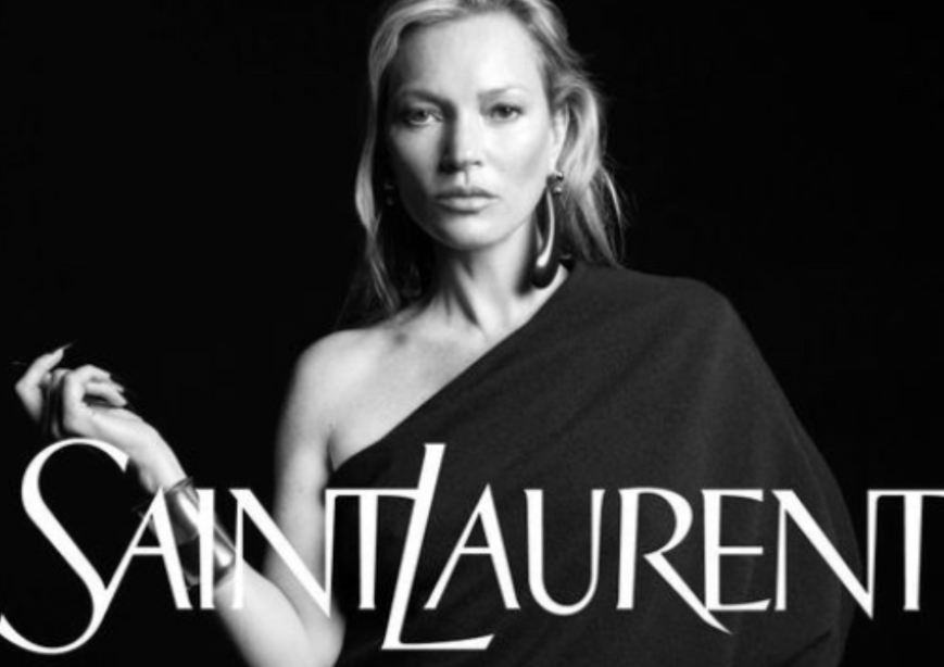 Celebrating Iconic Connections: Kate Moss Returns as the Face of Saint Laurent in the AW23 Campaign