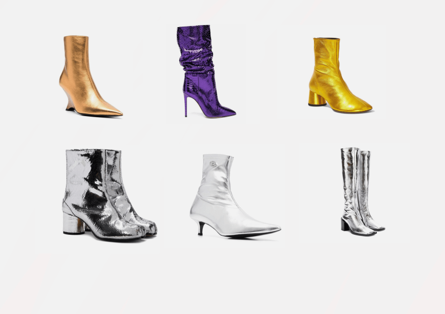 Stepping into Autumn’s Allure: The Magnetic Appeal of Metallic Boots
