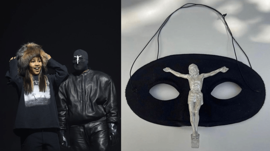 Kanye West’s Modern Homage to McQueen’s Gothic Legacy at the SuperBowl