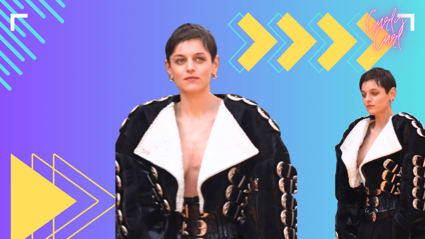 Emma Corrin Stuns in Bold Schiaparelli Look at ‘Deadpool & Wolverine’ Premiere