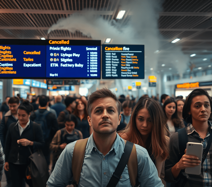 London Heathrow Airport closed due to a fire, with canceled flights and power outage. A new travel authorization requirement for EU citizens visiting the UK starting in April 2025.