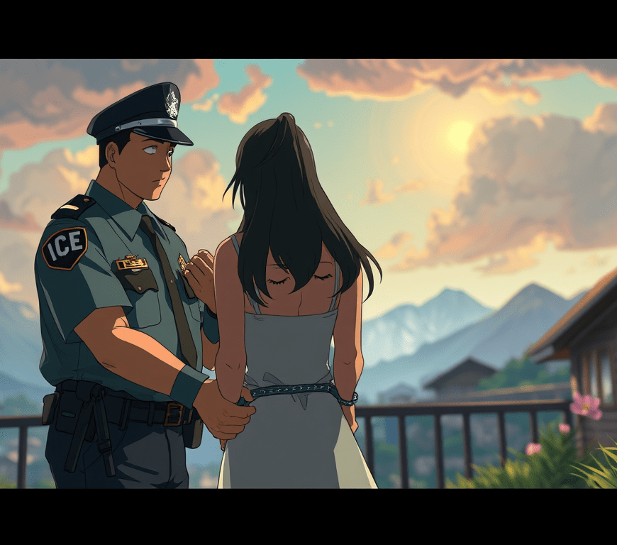 Alt text: A conceptual illustration depicting the ethical dilemma of AI-generated art. On one side, a human artist paints on a canvas, surrounded by vibrant, handcrafted details. On the other side, a computer screen displays an AI-generated artwork, with mechanical arms producing identical copies. The scene highlights the contrast between human creativity and automation, raising questions about originality and artistic value in the age of AI.