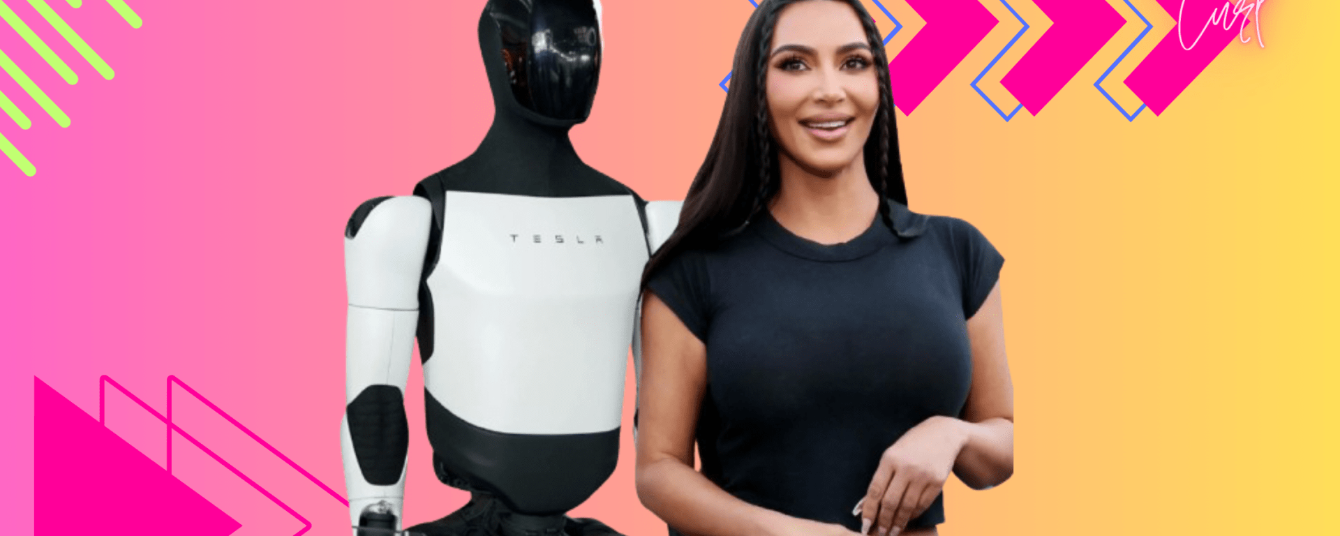 A futuristic humanoid robot standing in a high-tech environment, symbolizing the rise of AI-powered androids in technology and pop culture. The robot has a sleek, modern design with advanced features, reflecting innovations from companies like Tesla and Google.