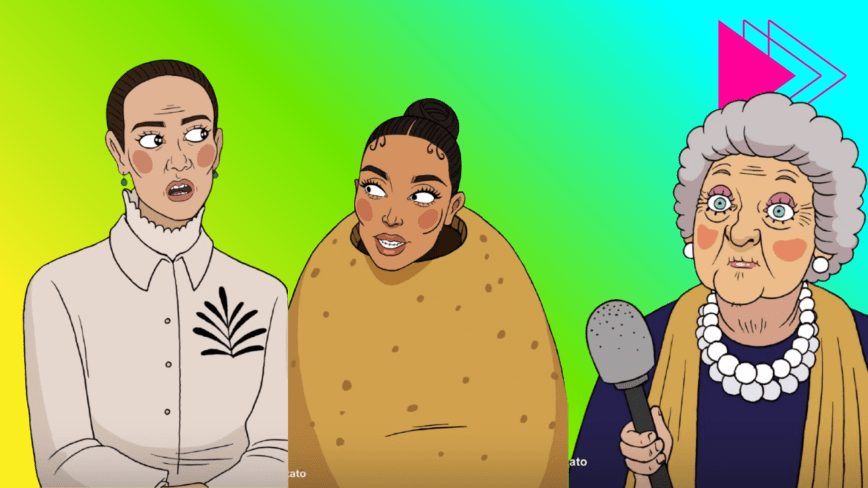 Kim Kardashian Meets the Jacket Potato: A Truly Chaotic Masterpiece