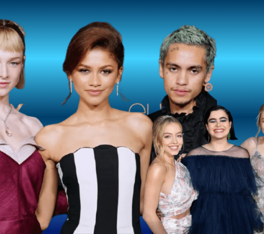 Adult actors from Euphoria playing teenage characters, illustrating Hollywood’s long-standing age casting paradox