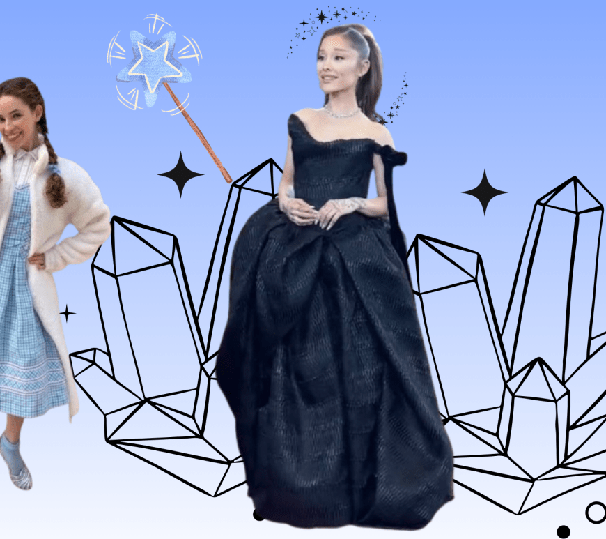 Glinda the Good Witch watching Dorothy from a distance, symbolizing guidance, control, and the choice to let others grow through struggle