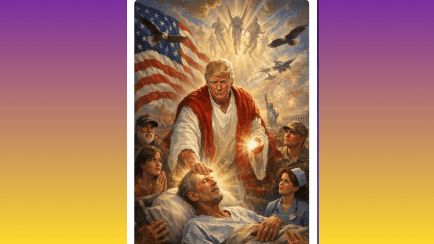 Trump’s AI Image Sparks Controversy: A Digital Debate