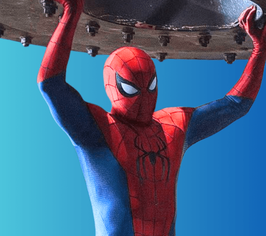 Movie poster for Spider-Man: Brand New Day featuring Tom Holland as Spider-Man swinging through New York City with his signature red-and-blue suit. The image highlights the film’s action-packed tone and serves as the featured artwork for a review discussing Tom Holland’s performance, Destin Daniel Cretton’s direction, Sadie Sink’s debut as Jean Grey, thrilling action sequences, and the film’s missed opportunities within Spider-Man’s wider universe.
